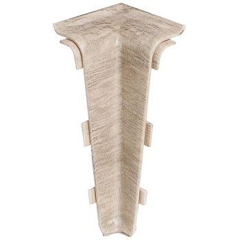 Угол внутренний для плинтуса ПВХ Arbiton Indo 70 16 Дуб Кавказский 2 штуки